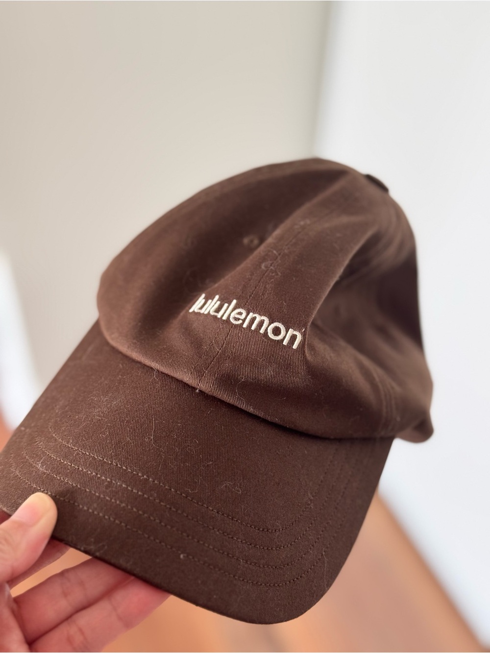 lululemon athletica Brown Adjustable Logo Cap
